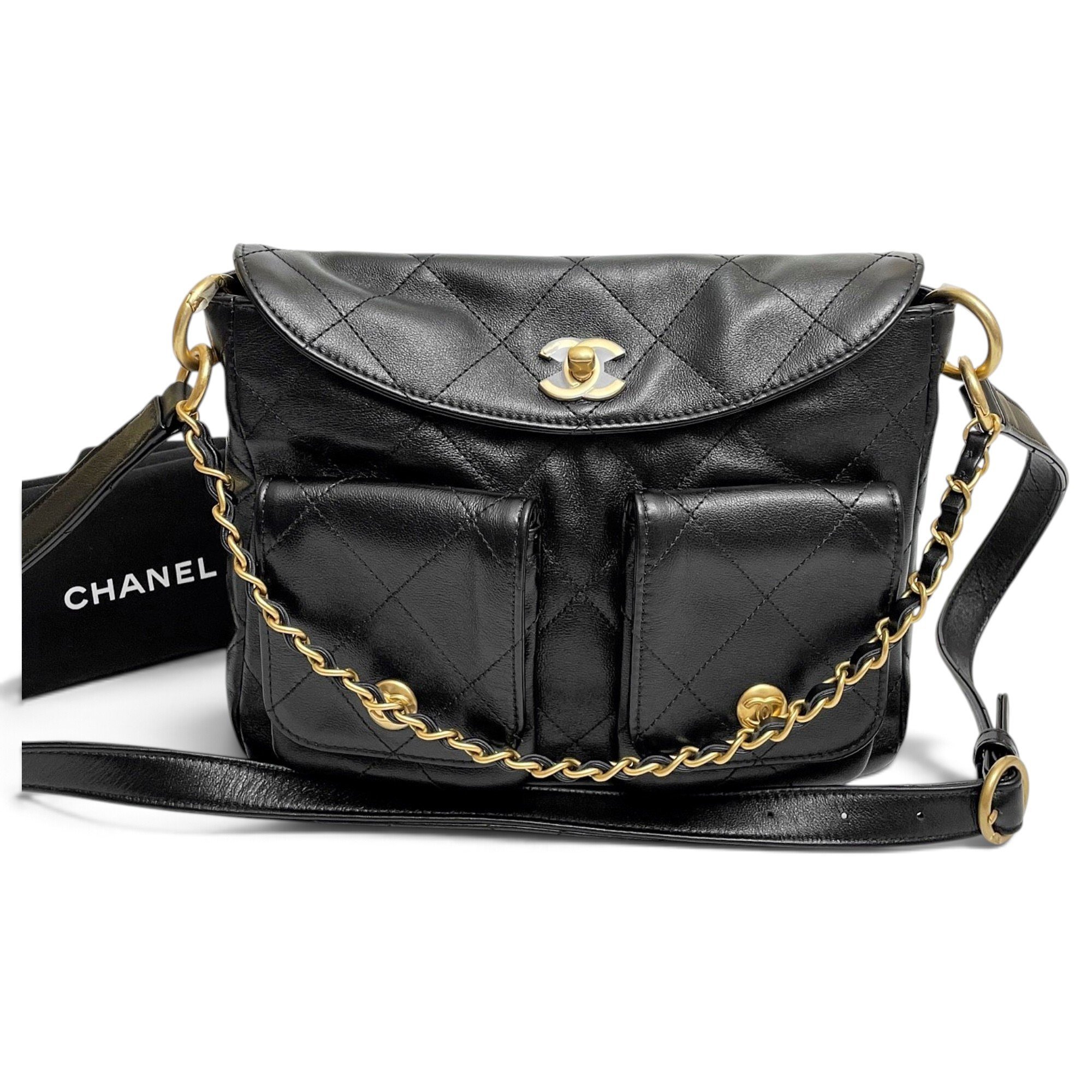 Leather crossbody bag