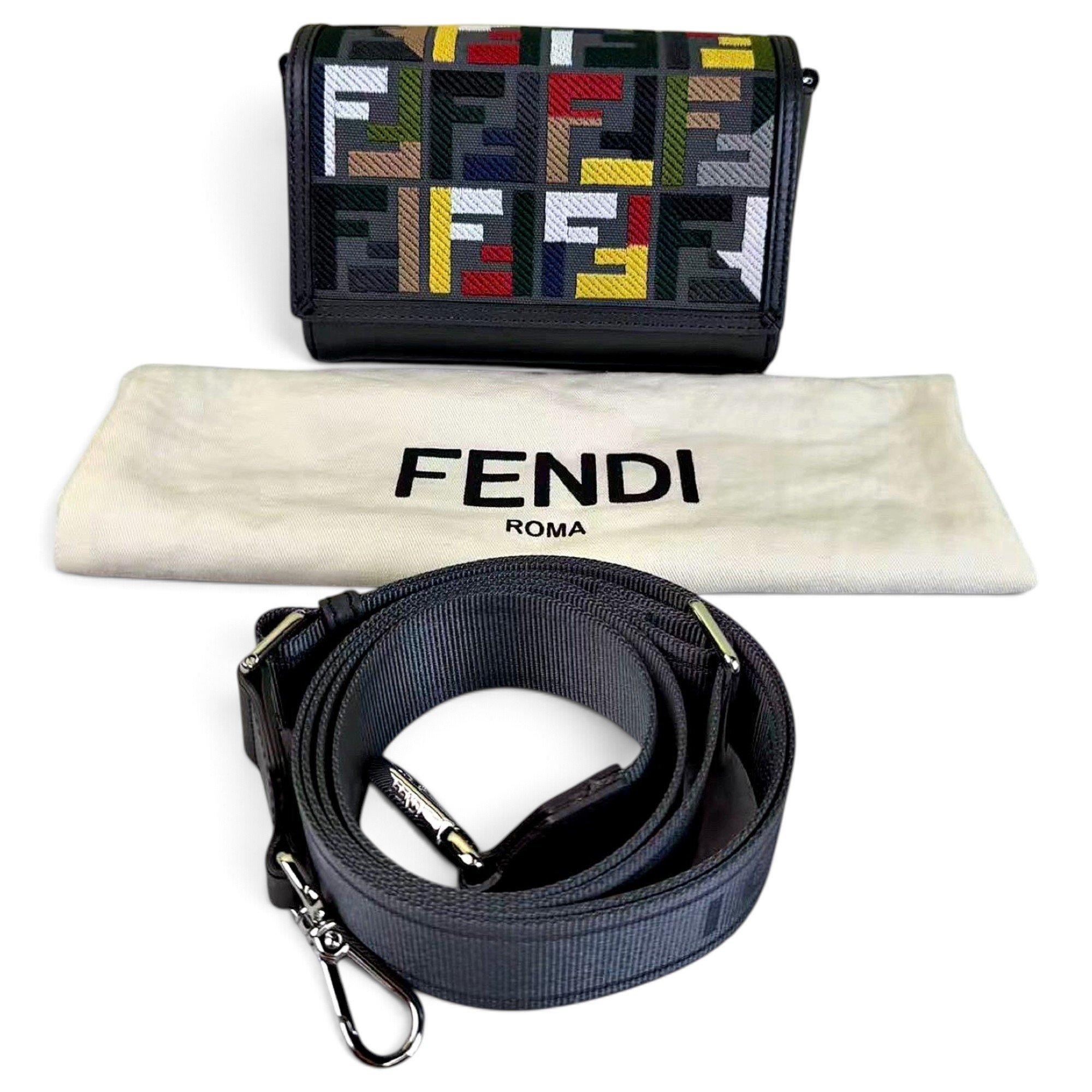 Leather crossbody bag