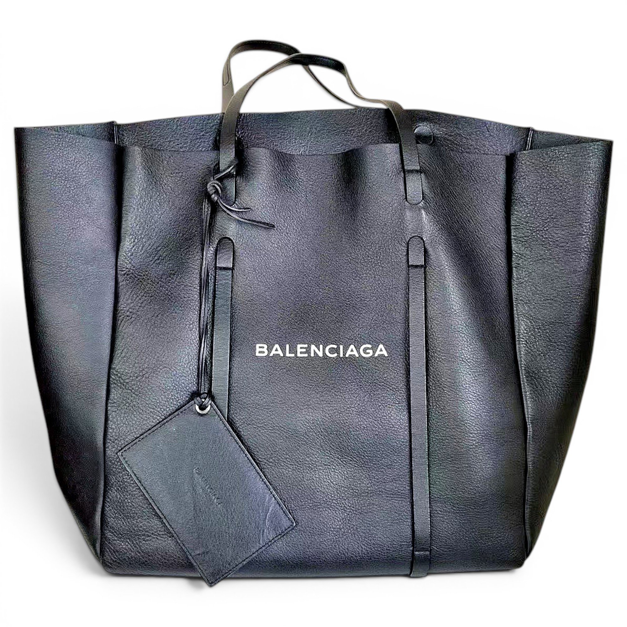 Leather tote