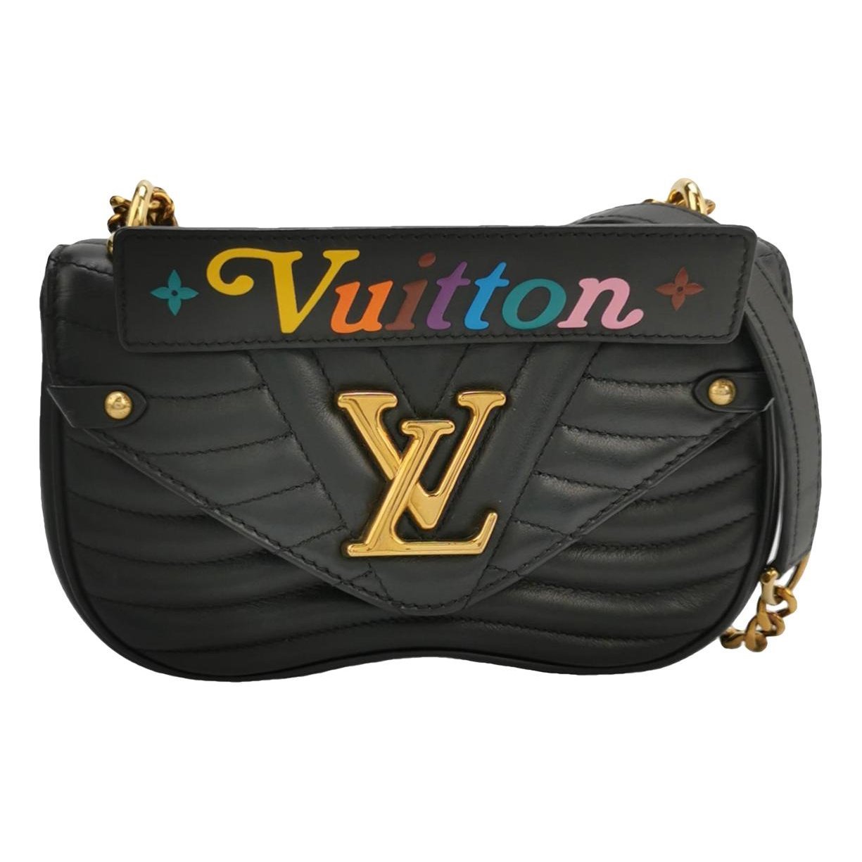New Wave leather handbag