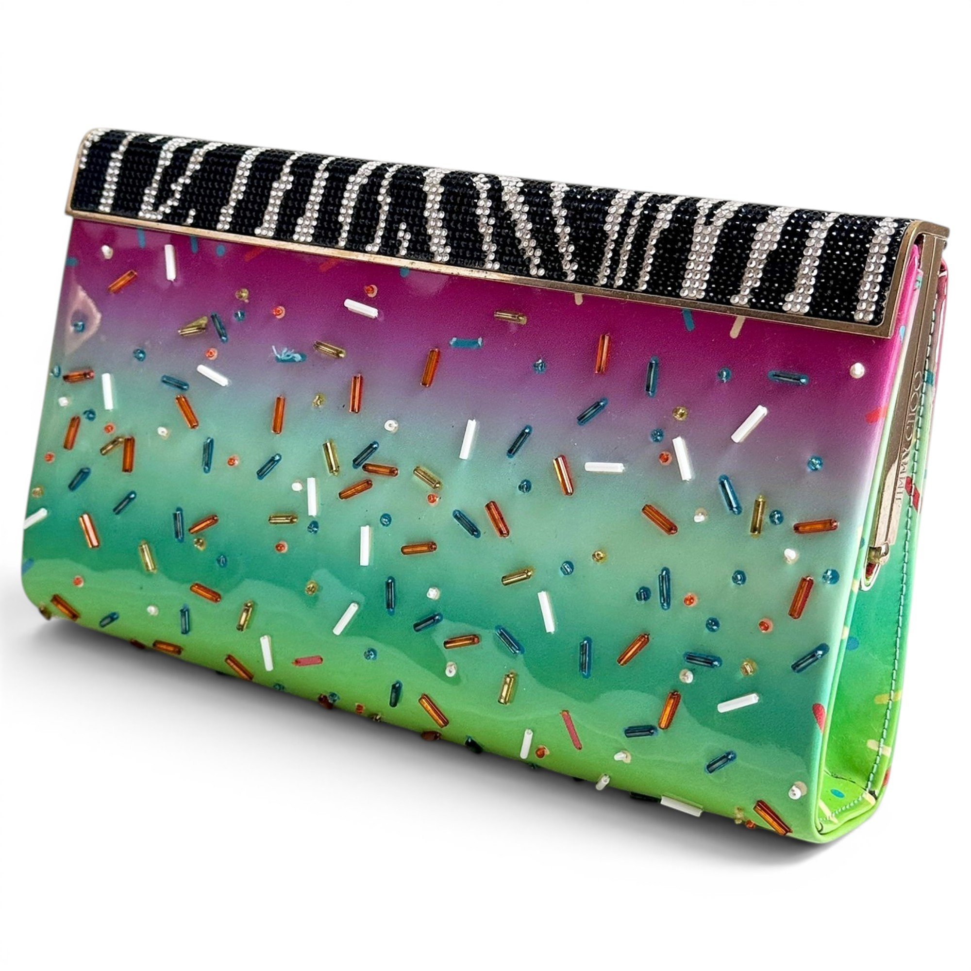 Jimmy Choo Leather clutch bag