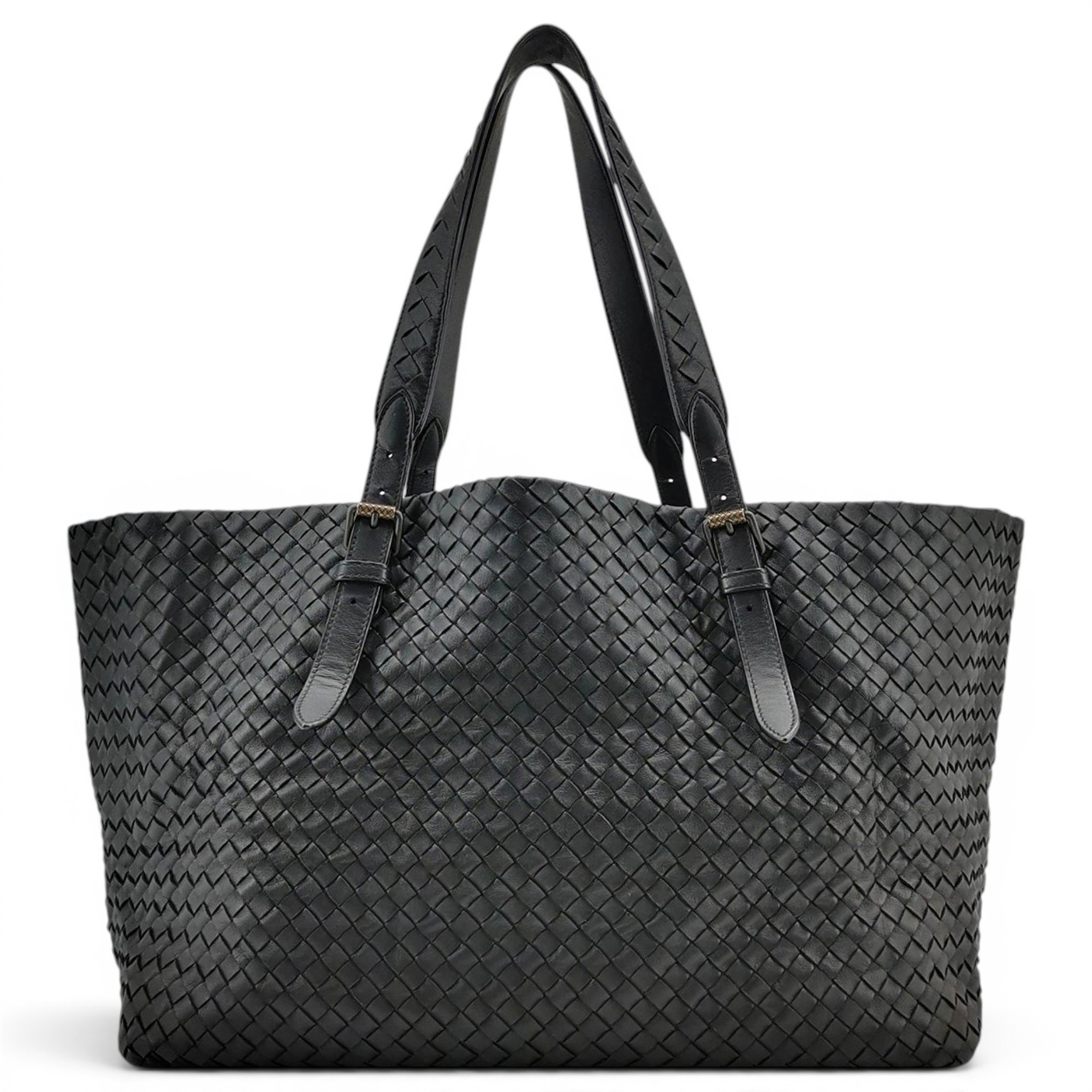 Fourre-Tout leather handbag