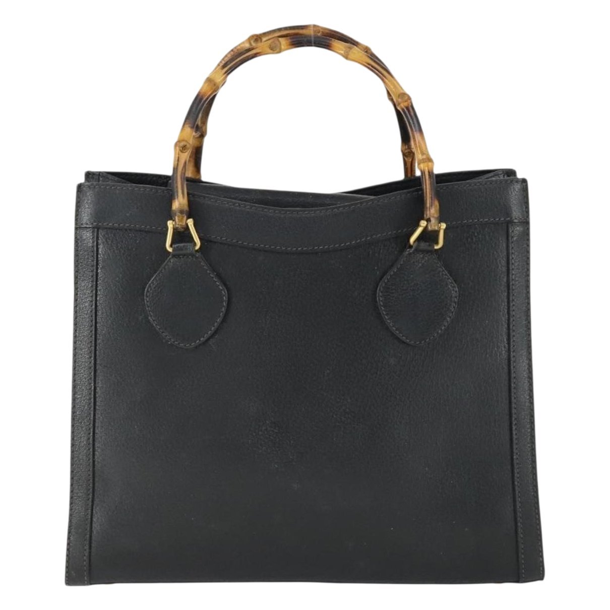 Bamboo leather handbag