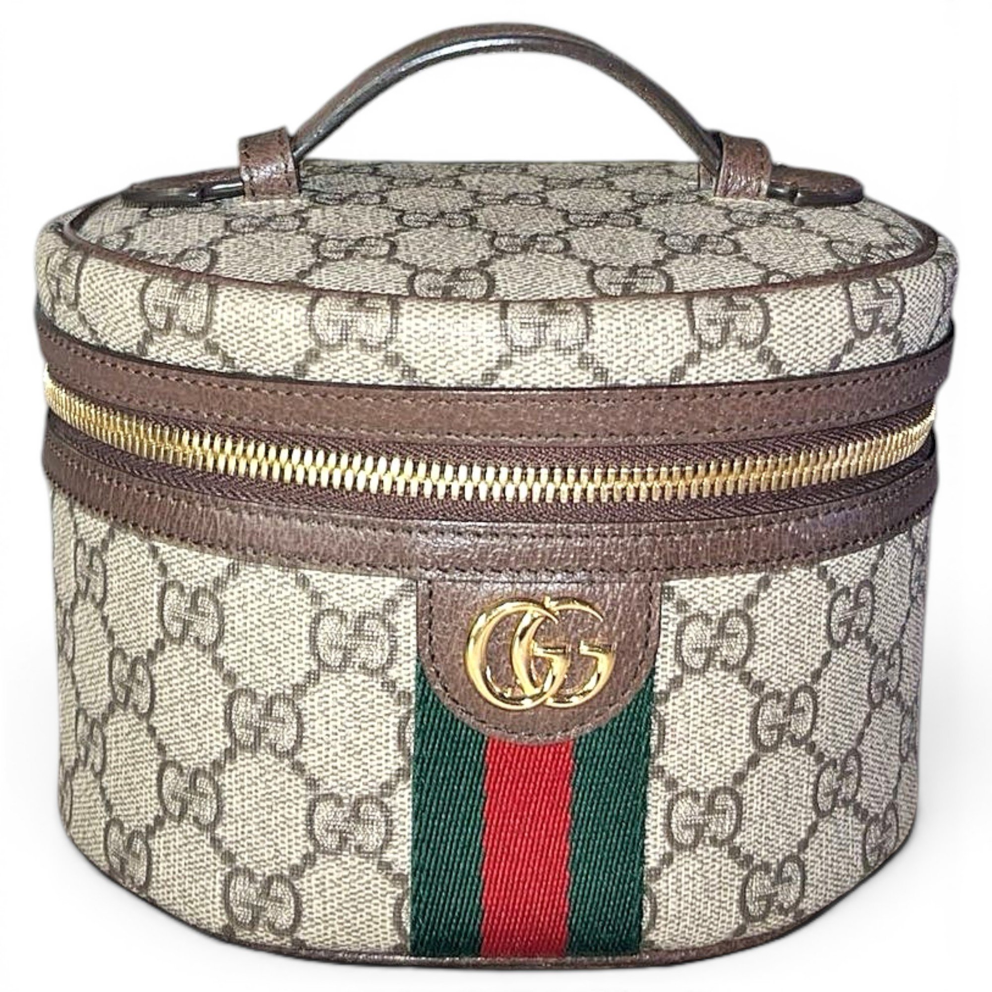 Ophidia leather vanity case