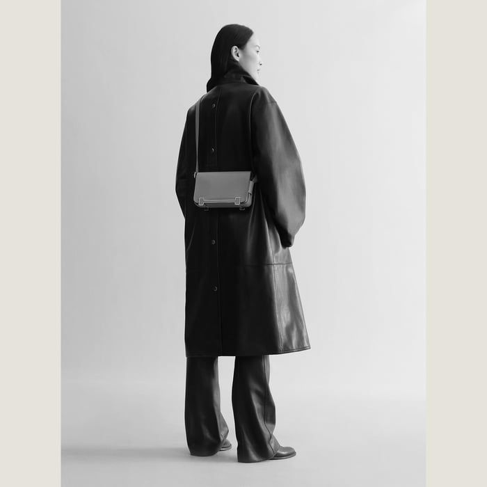 Mauve Sylvestre Hermès Geta Slim Bag