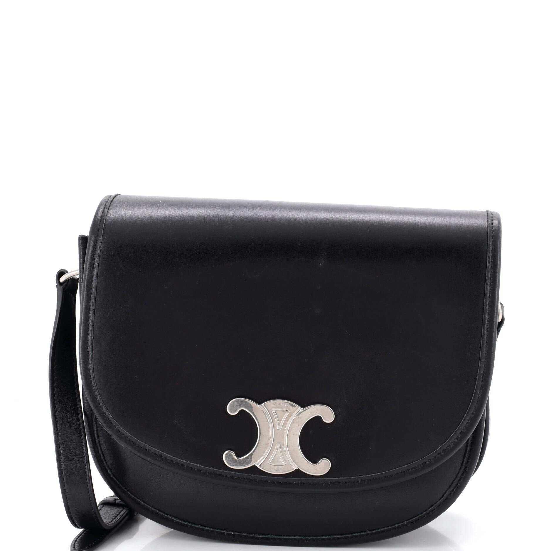Besace Triomphe Shoulder Bag Leather Medium