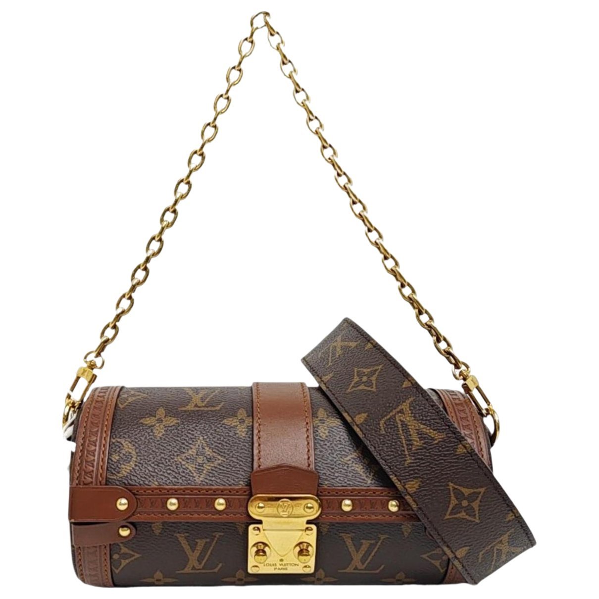 Papillon leather handbag