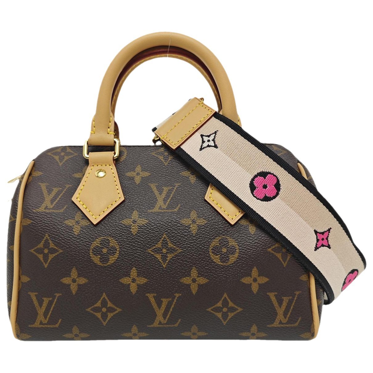 Nano Speedy / Mini HL leather handbag