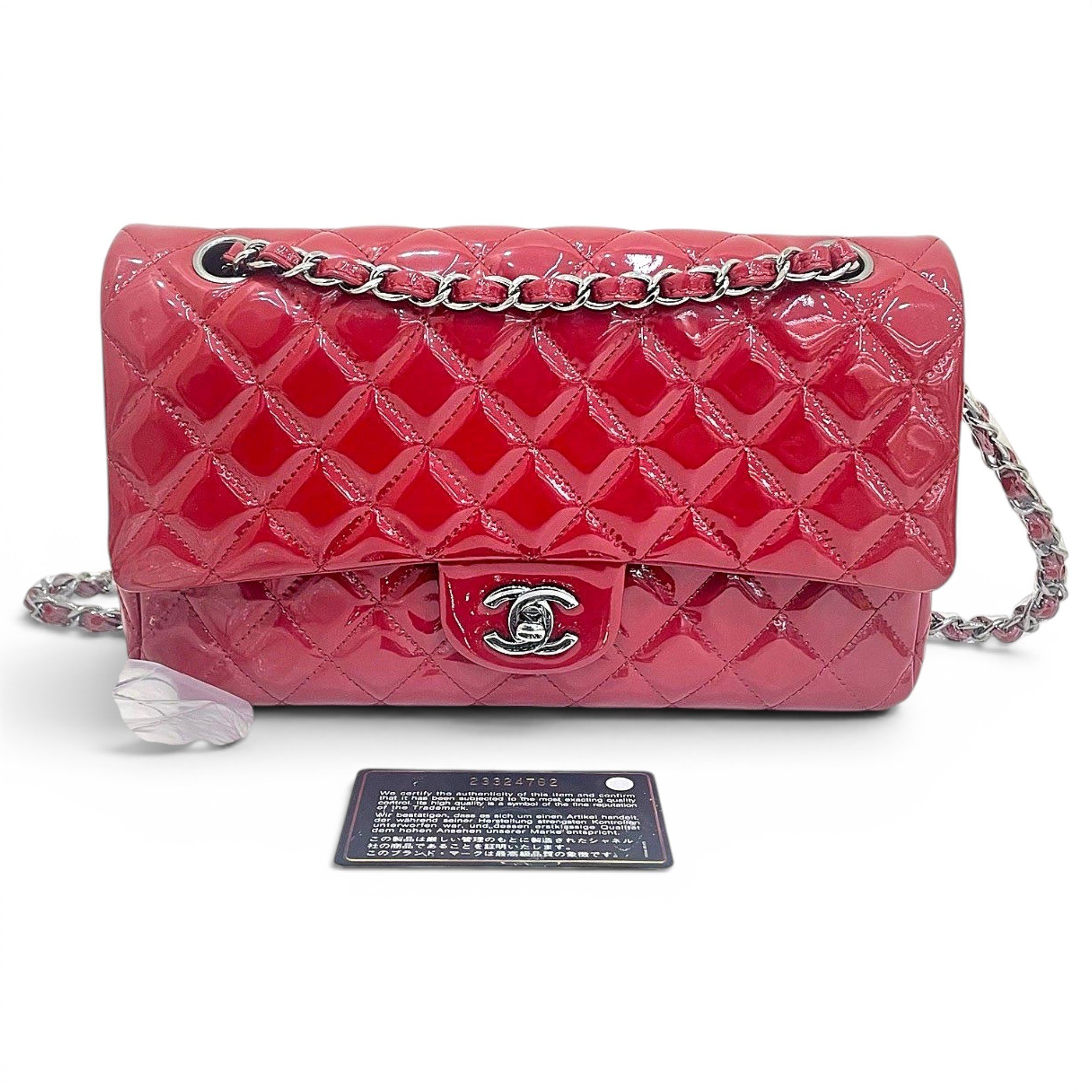 Timeless/Classique patent leather handbag