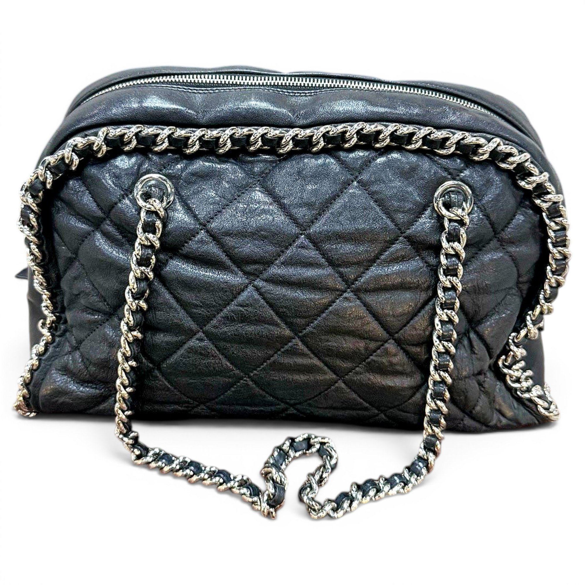 Leather handbag