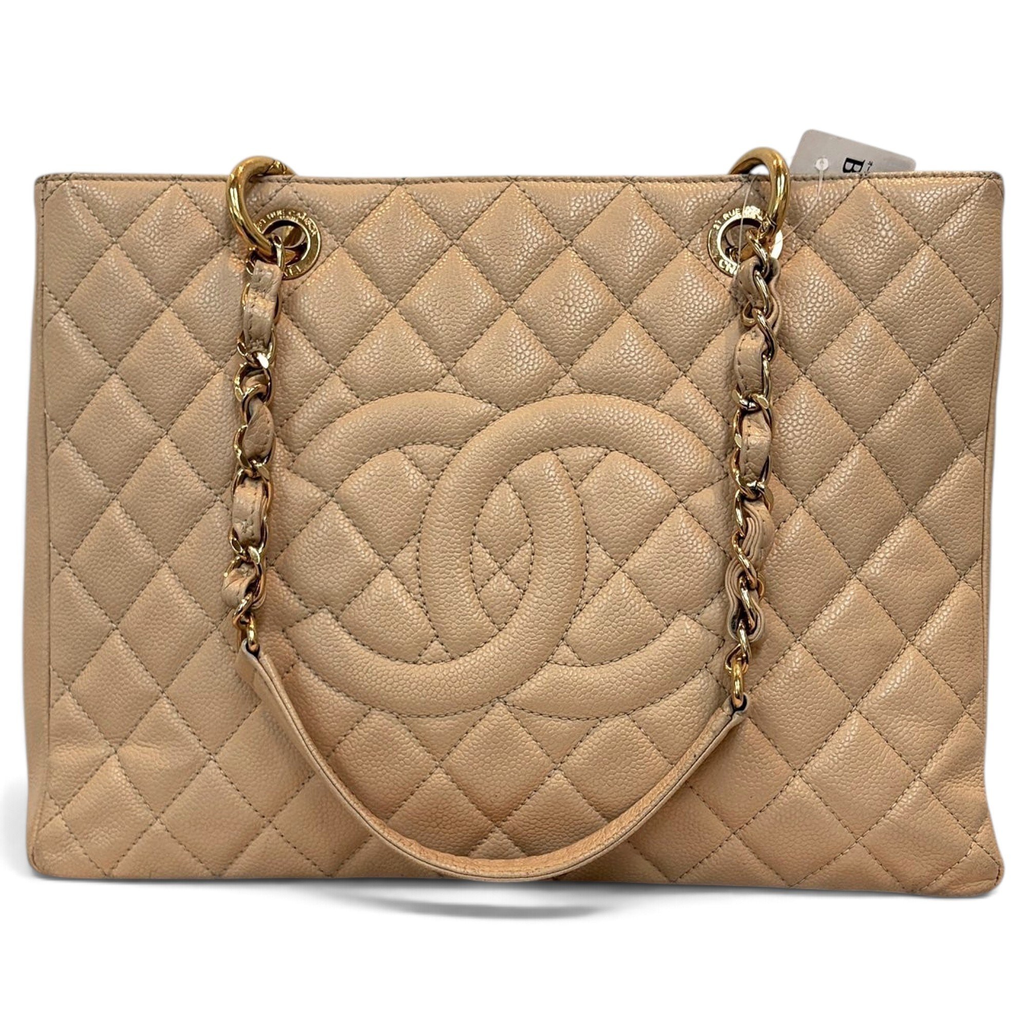 Grand shopping leather tote
