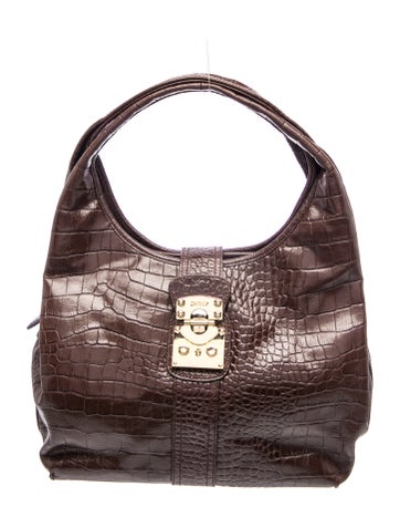 Leather Top Handle Bag