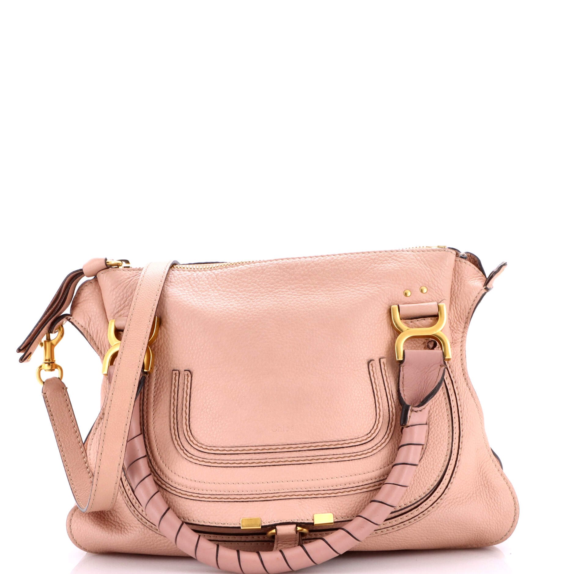 Marcie Satchel Leather Medium