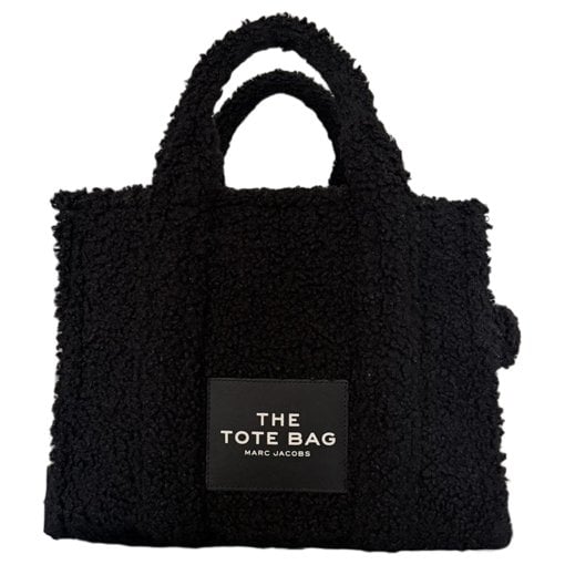 The Tag Tote faux fur handbag