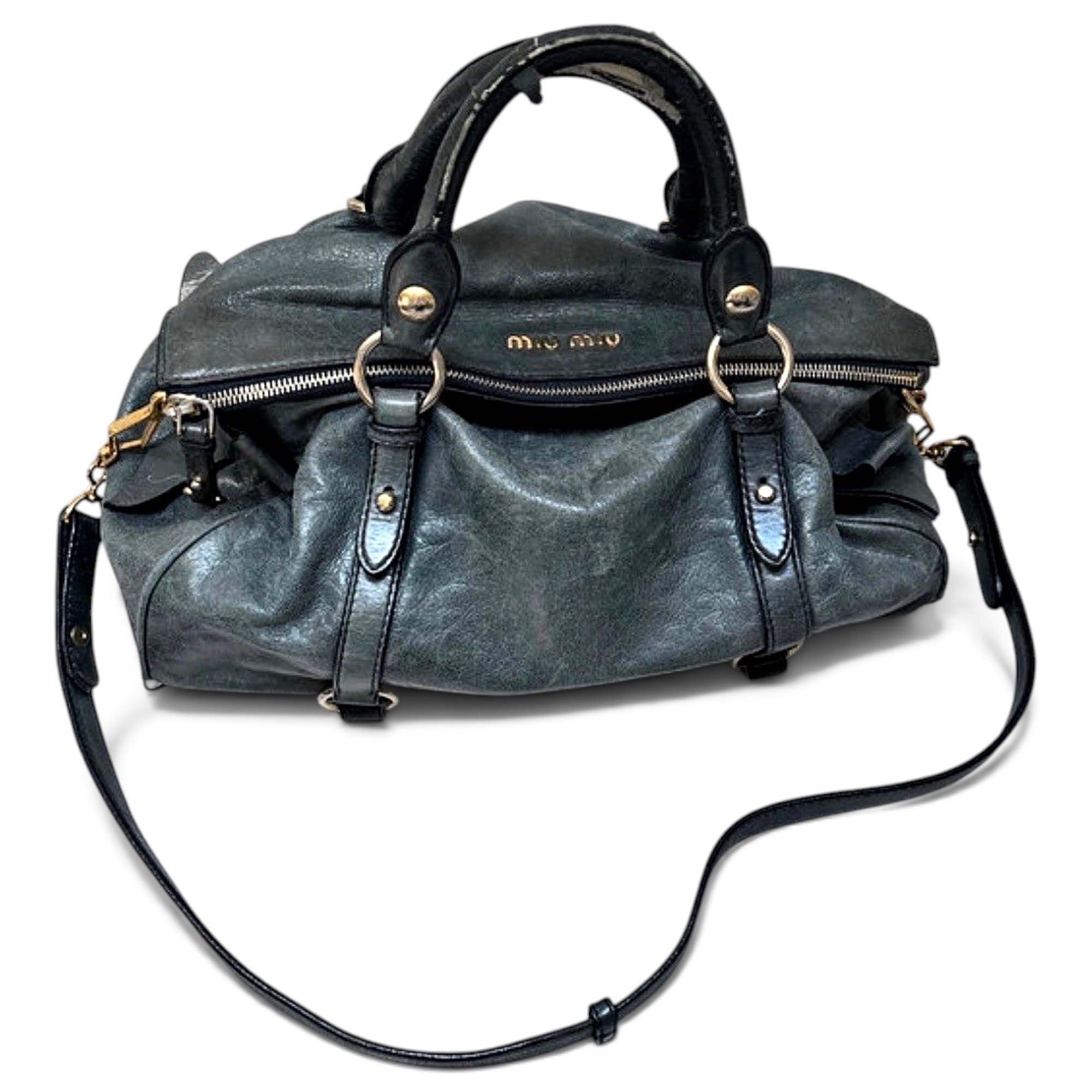 Miu Miu Bow bag leather handbag