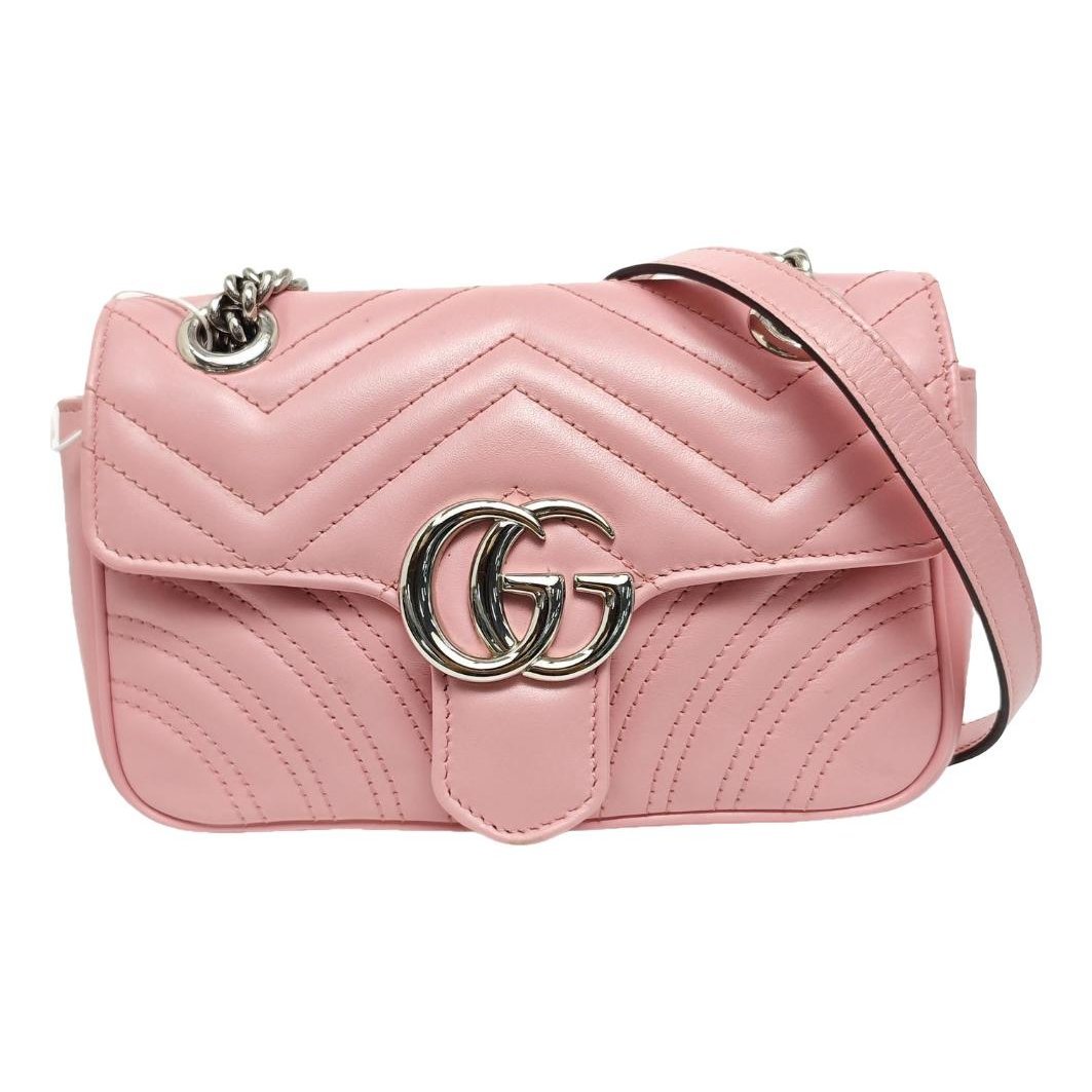 GG Marmont Flap leather handbag