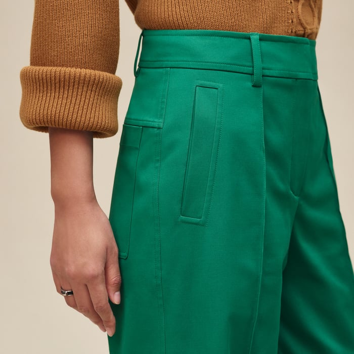 Vert Cabane Cropped Pants
