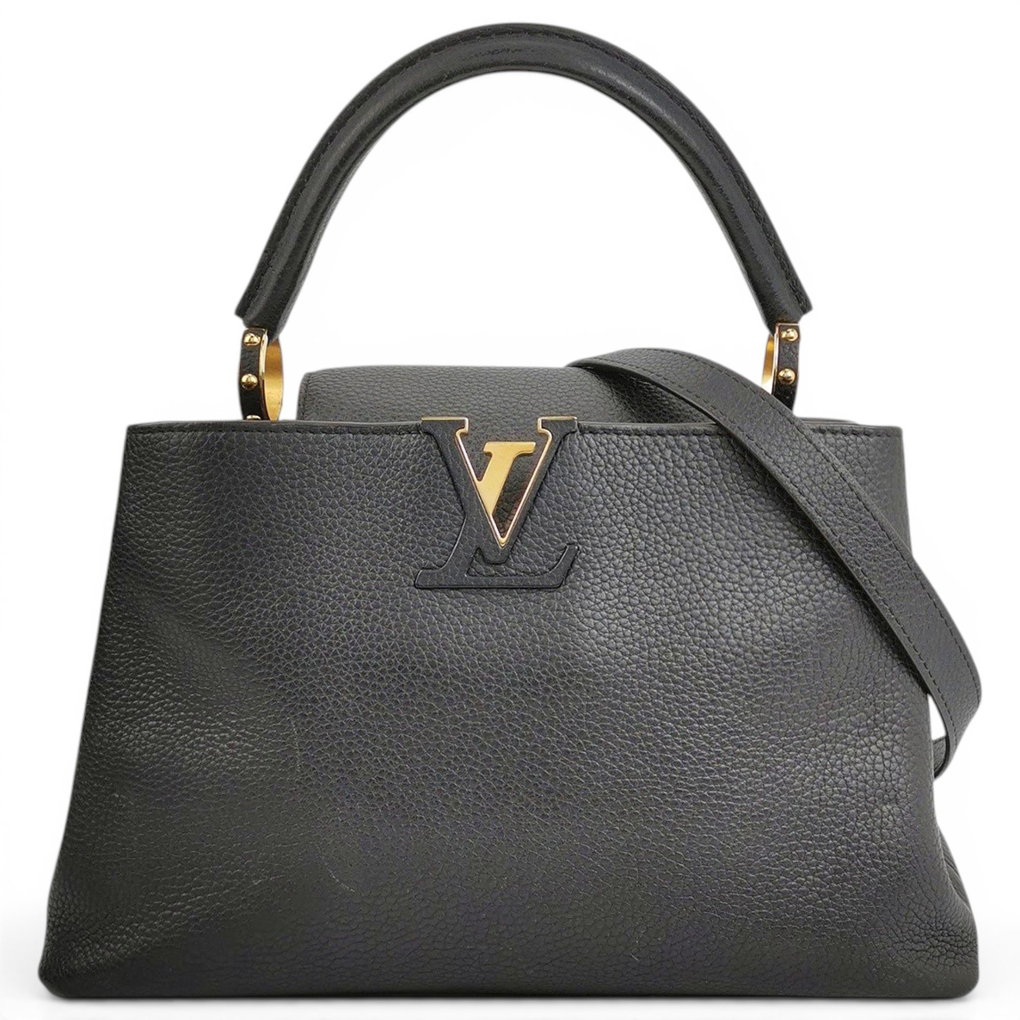 Capucines leather handbag