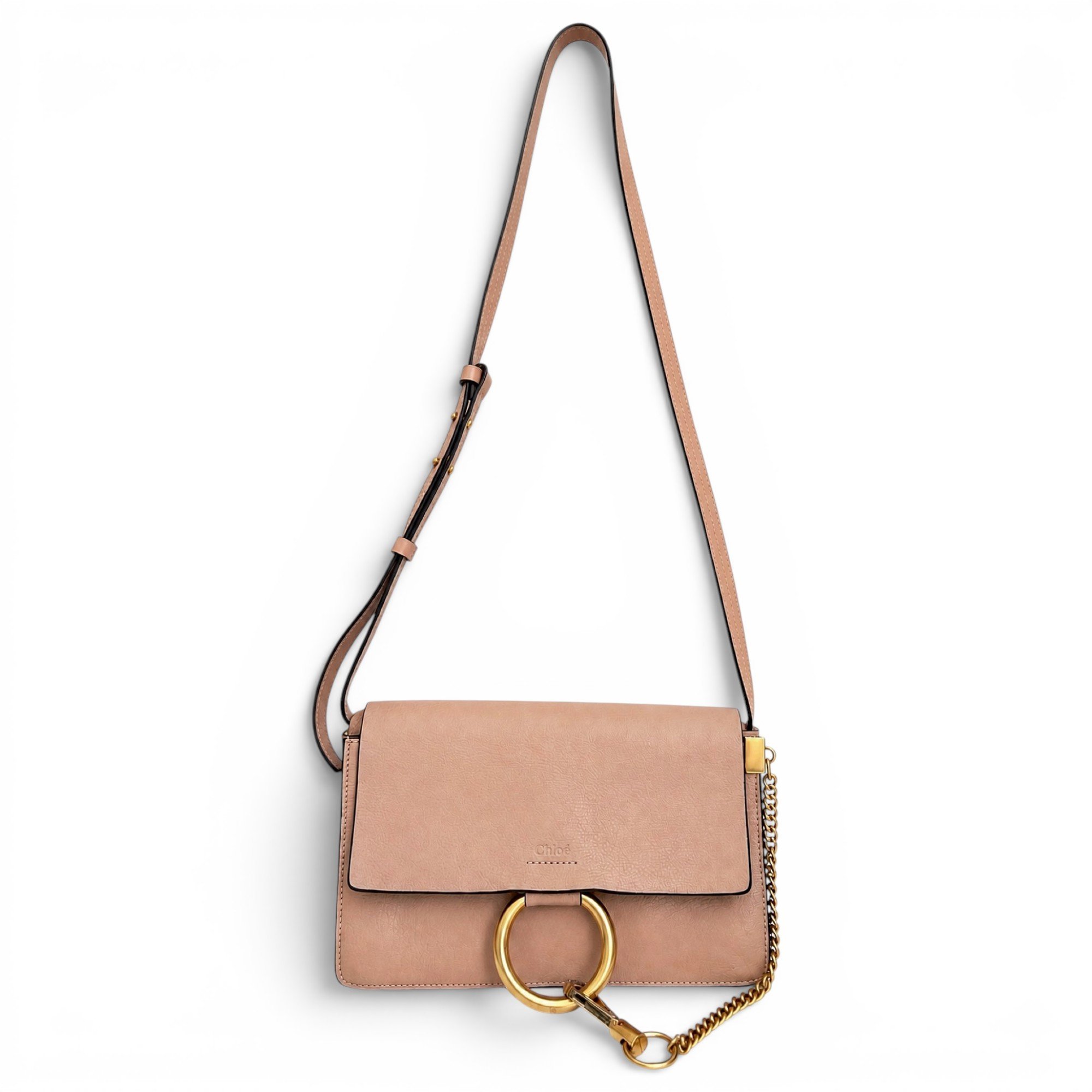 Faye leather handbag