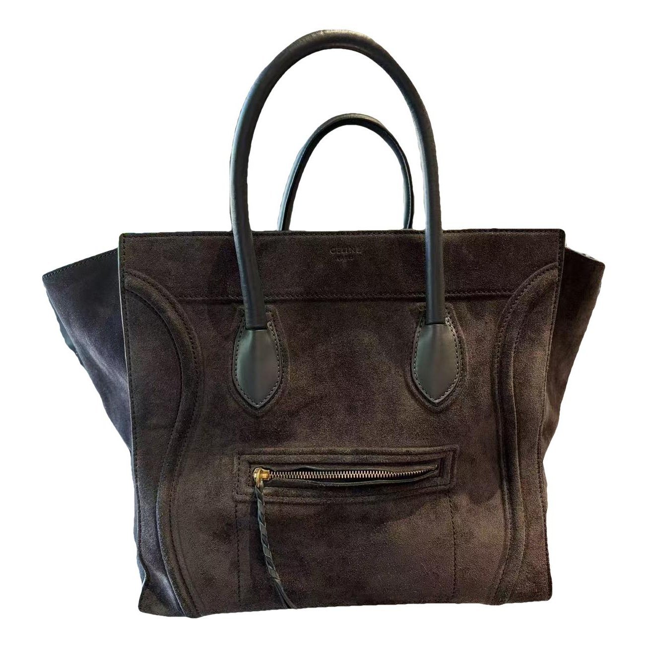Luggage leather handbag