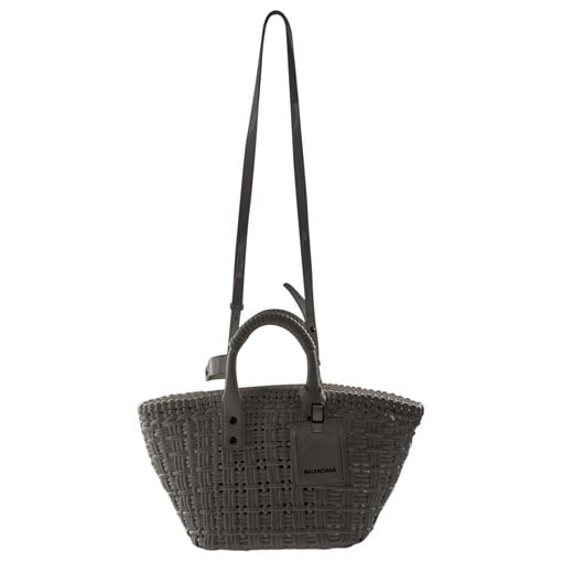 Bistro Panier patent leather tote