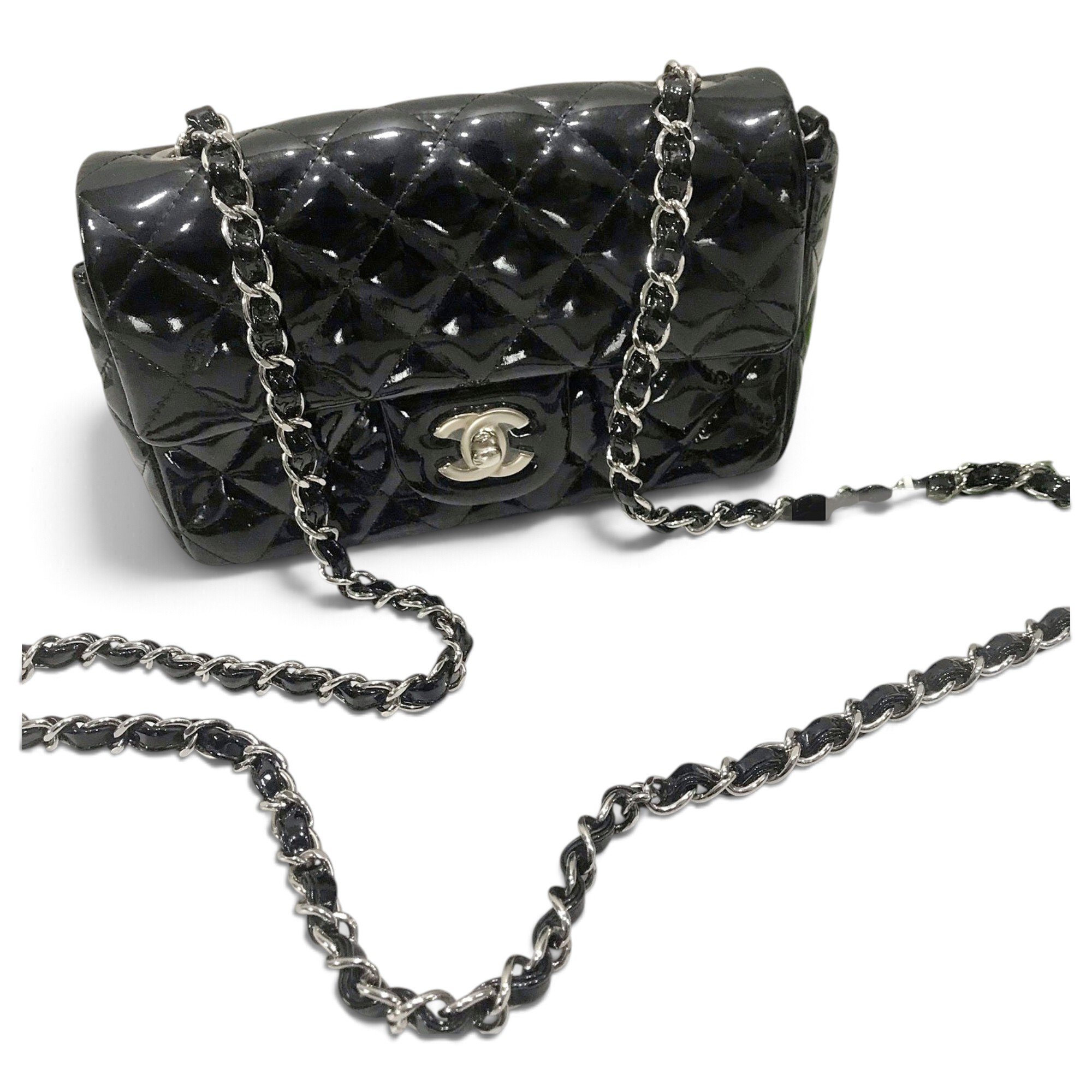 Timeless/Classique patent leather crossbody bag