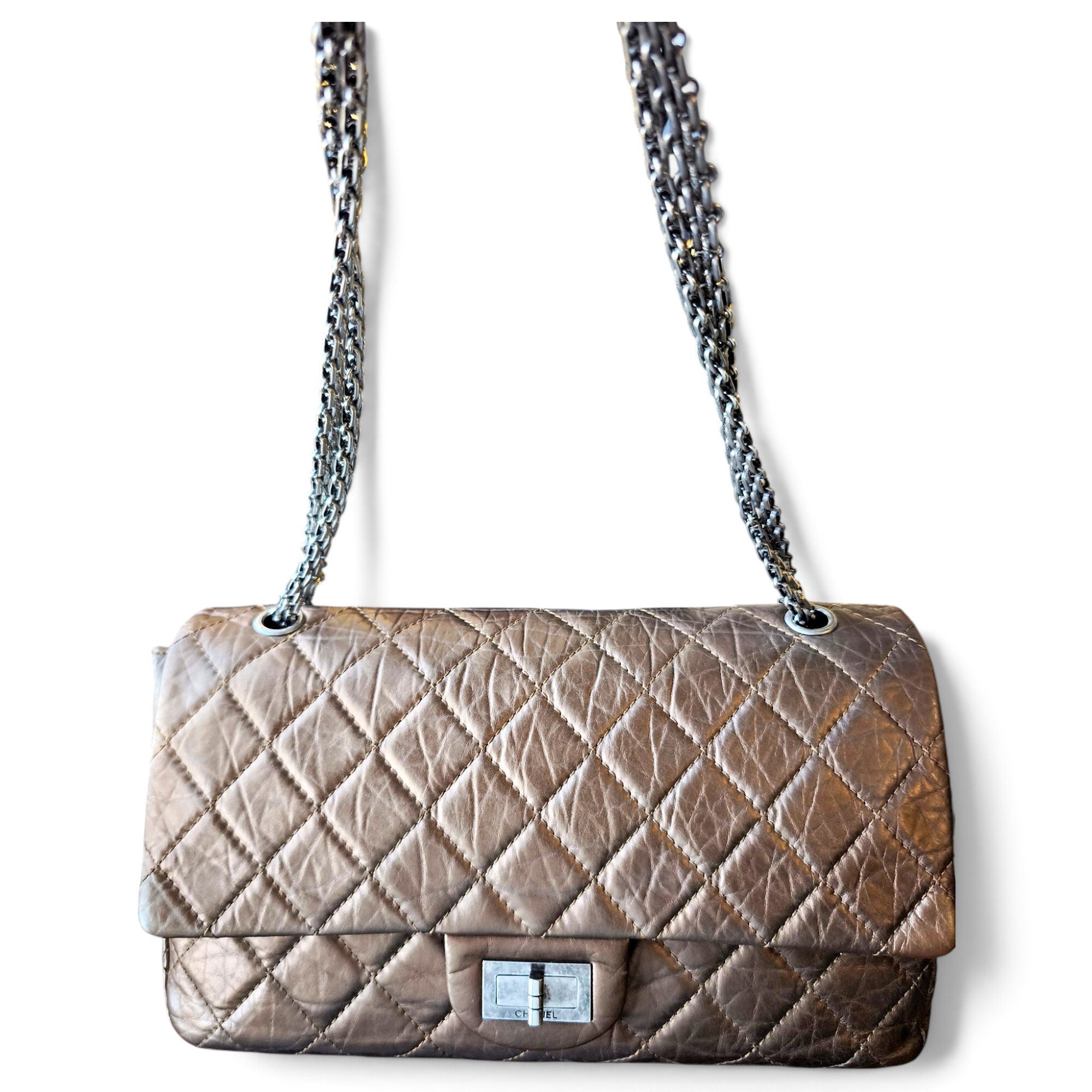 2.55 leather handbag