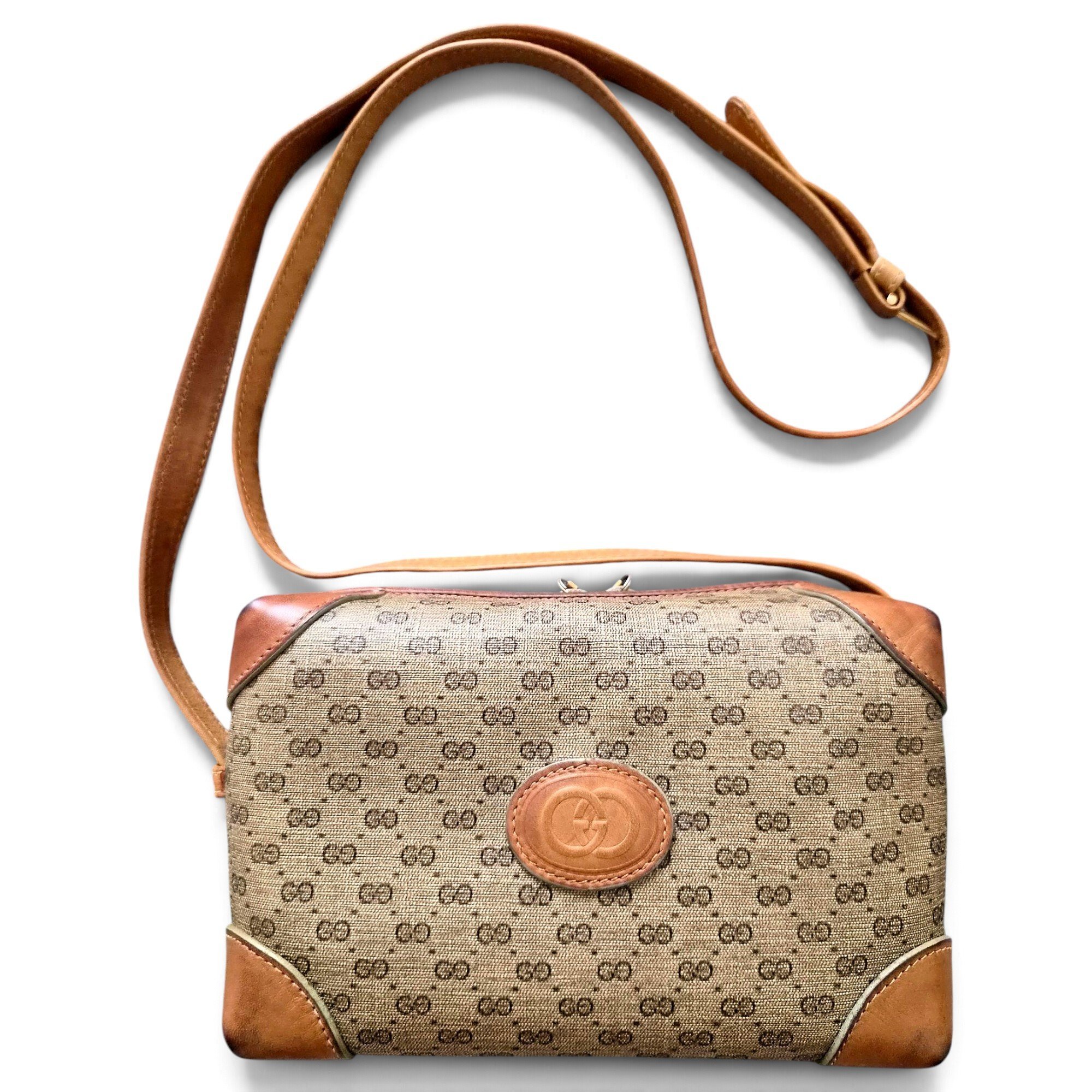Leather crossbody bag