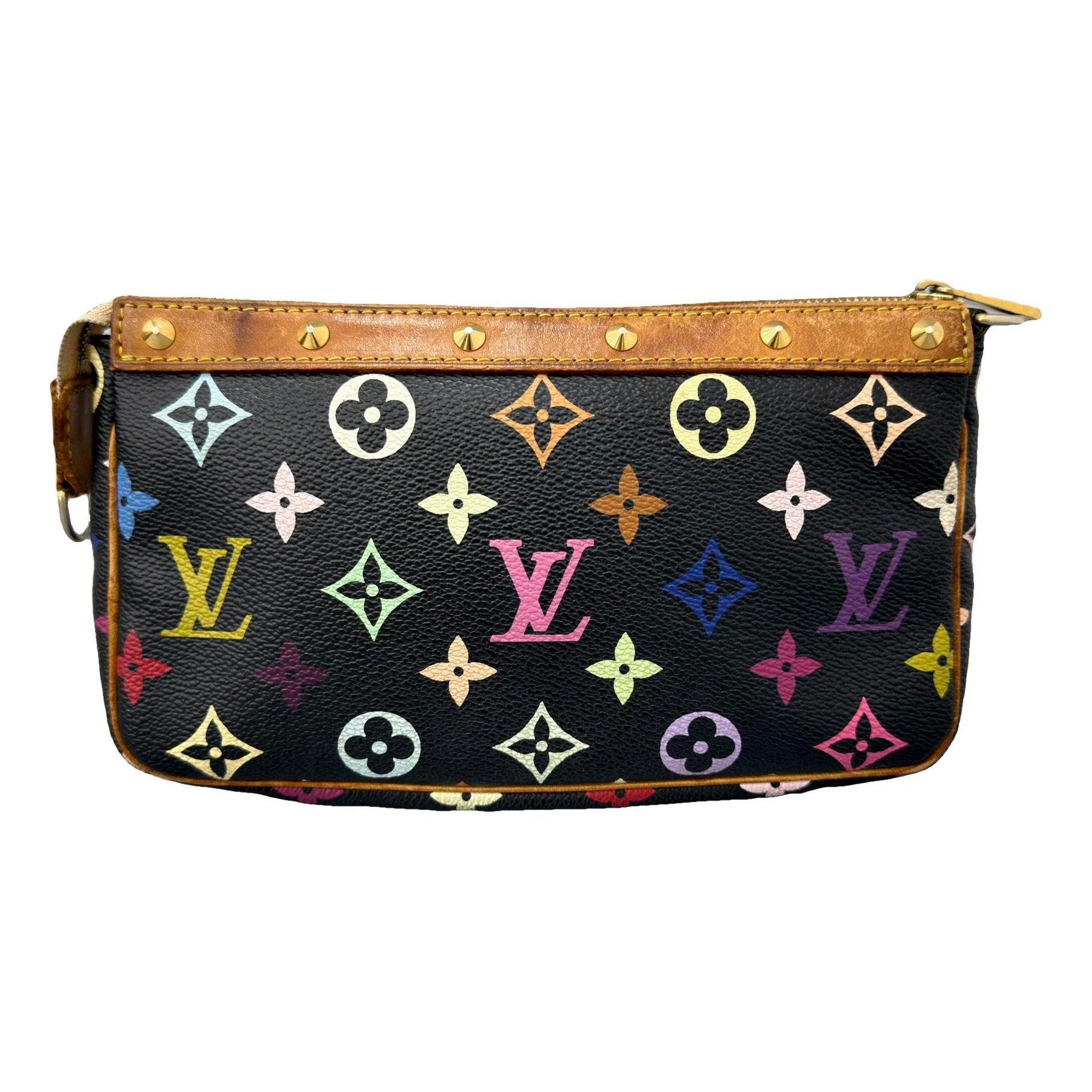 Pochette Accessoire leather handbag