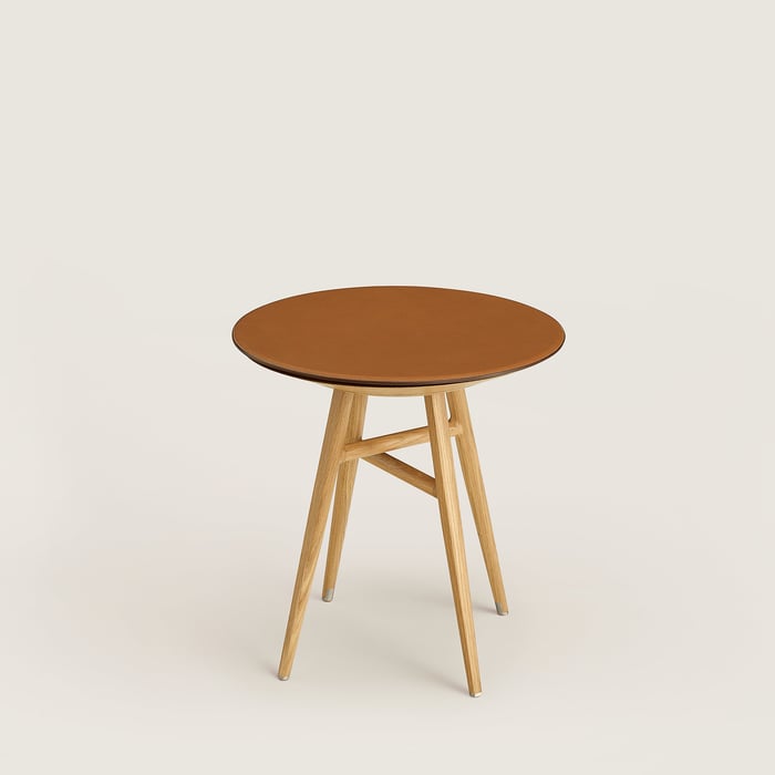 Fauve Les Necessaires d'Hermès "Hide-and-seek" Stool-table, Large Model