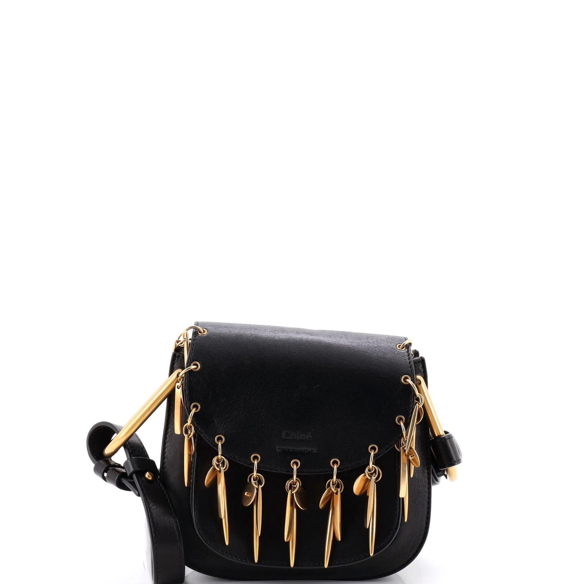 Leather crossbody bag