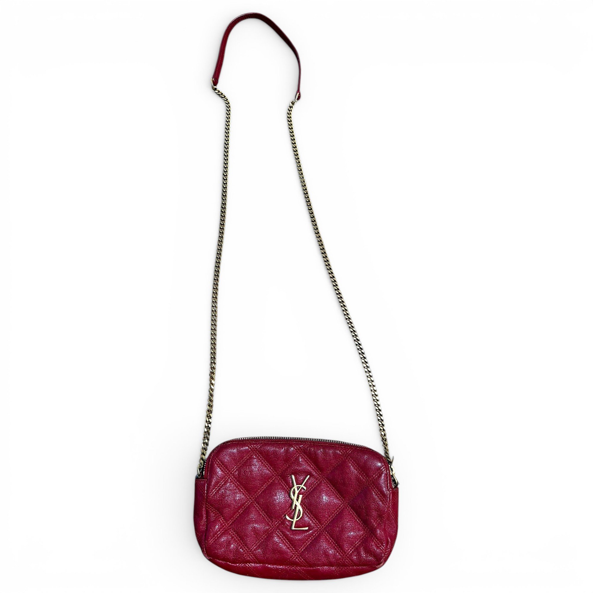 Leather crossbody bag