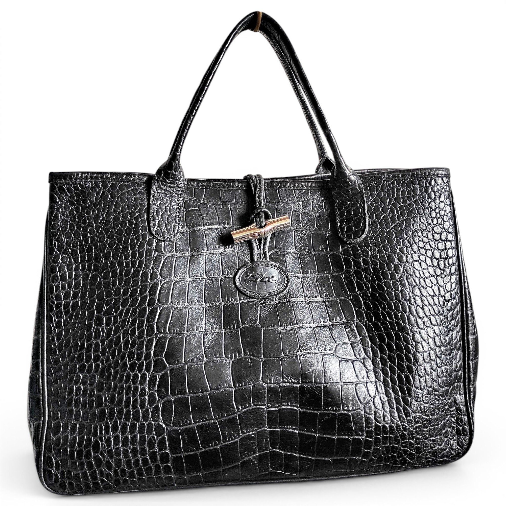 Roseau leather handbag