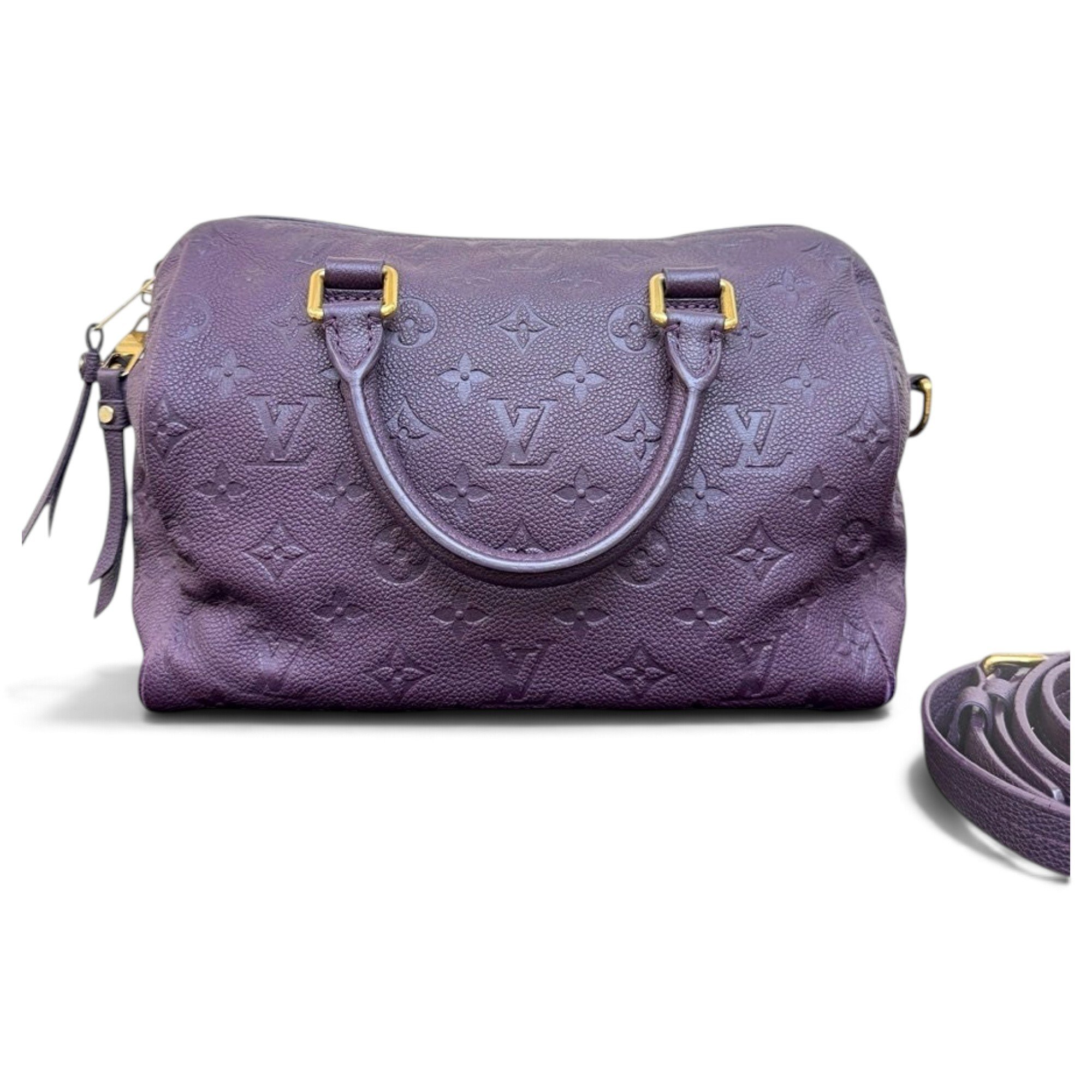 Speedy Bandoulière leather crossbody bag