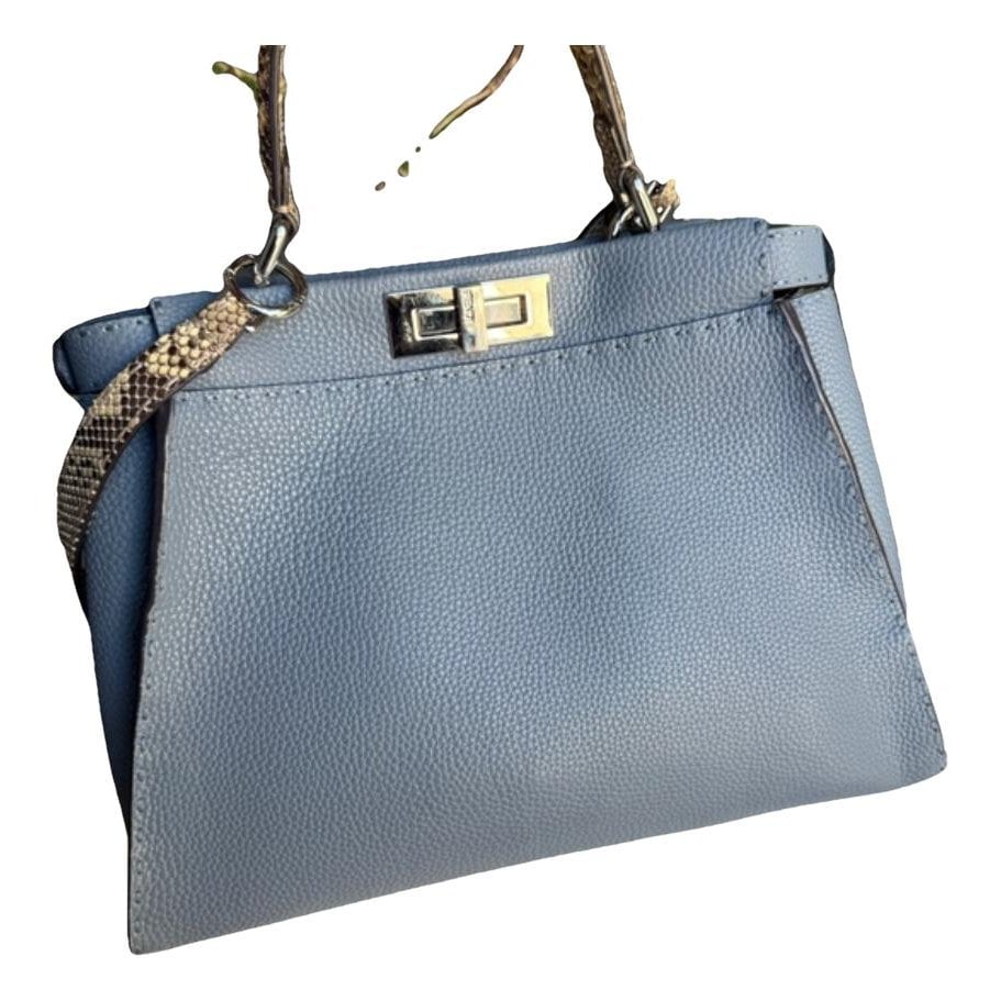 Peekaboo leather handbag