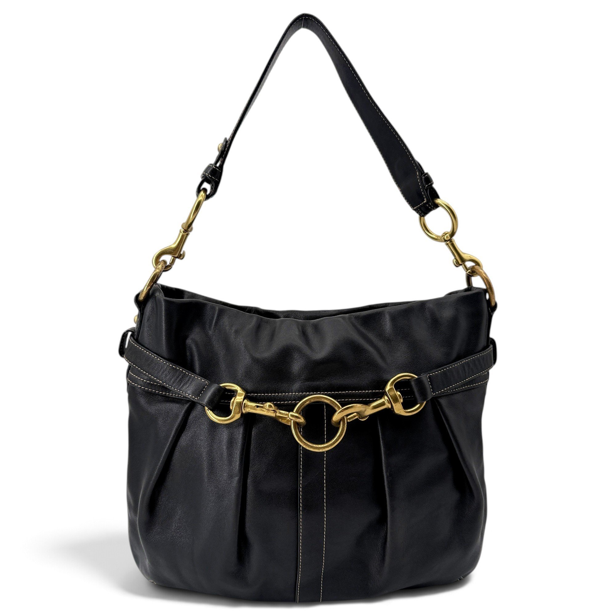 Hamilton Hobo leather handbag