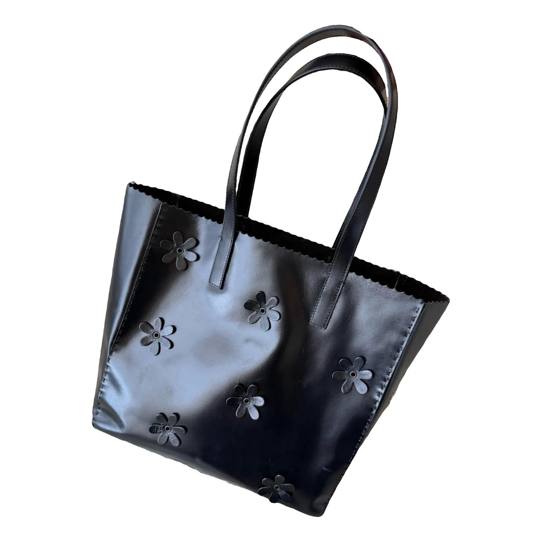 Leather handbag
