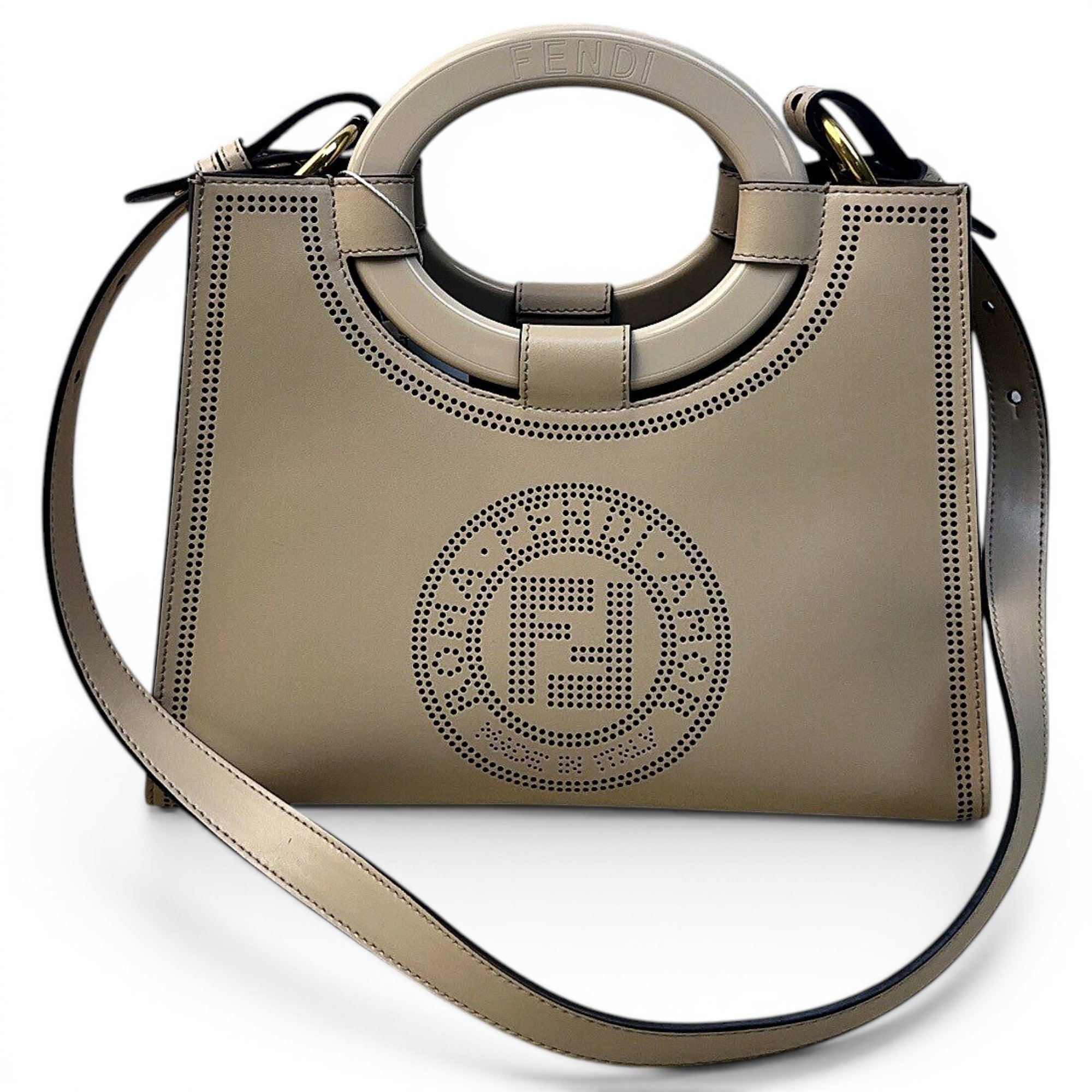 Leather handbag