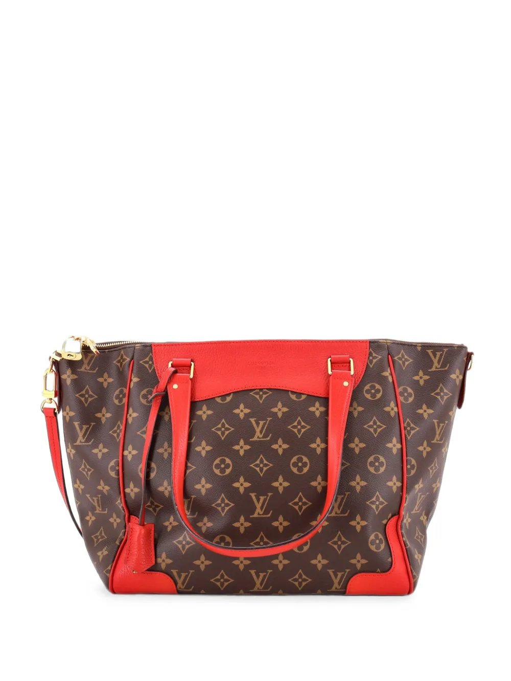 Estrela NM Handbag Monogram Canvas with Leather tote bag