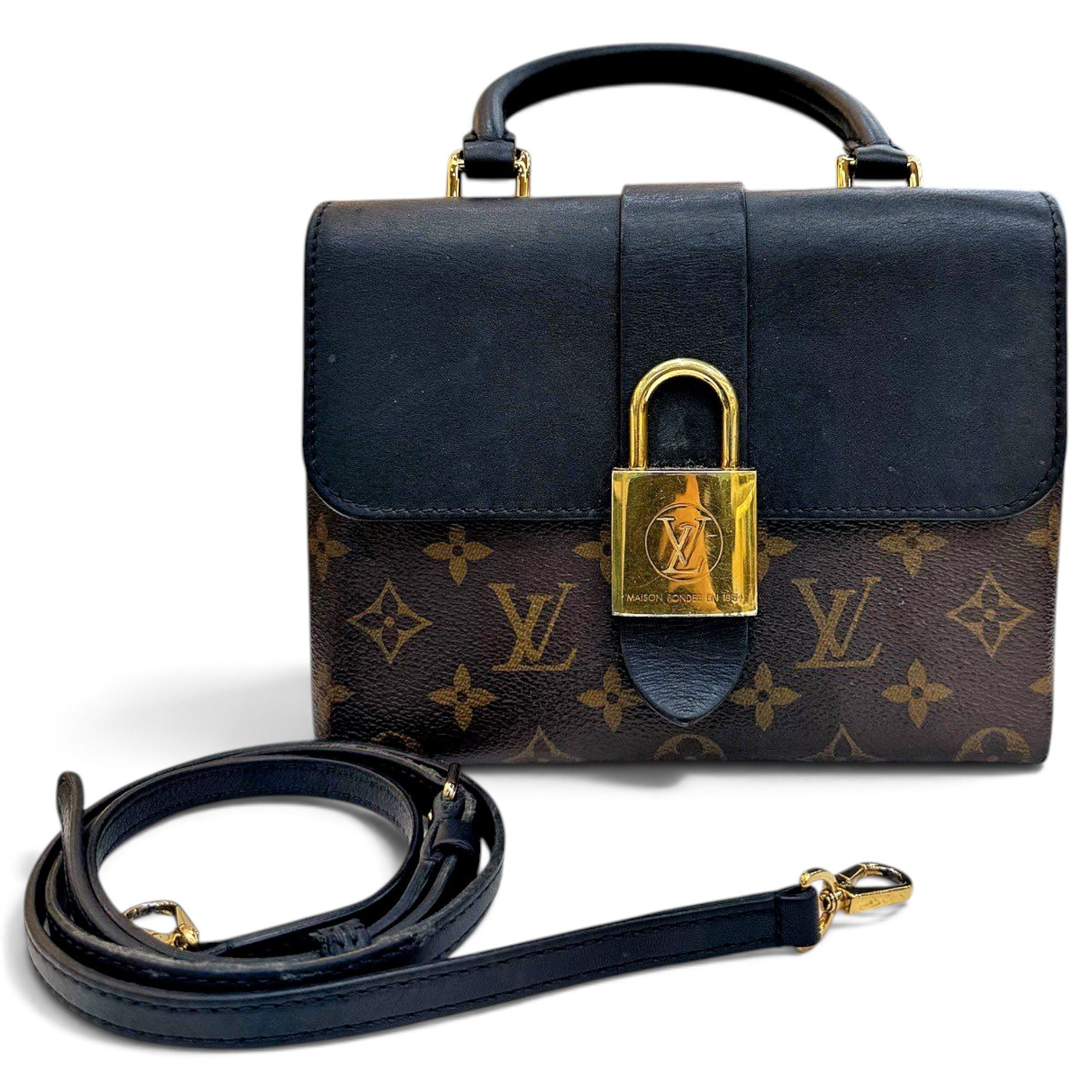 Locky BB leather handbag