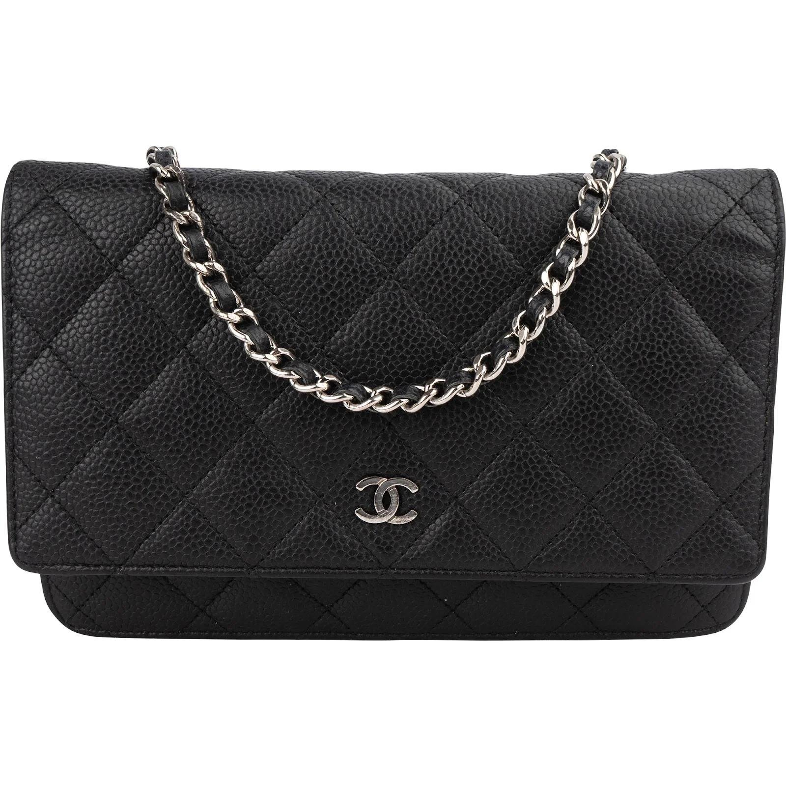 Wallet On Chain Timeless/Classique leather crossbody bag