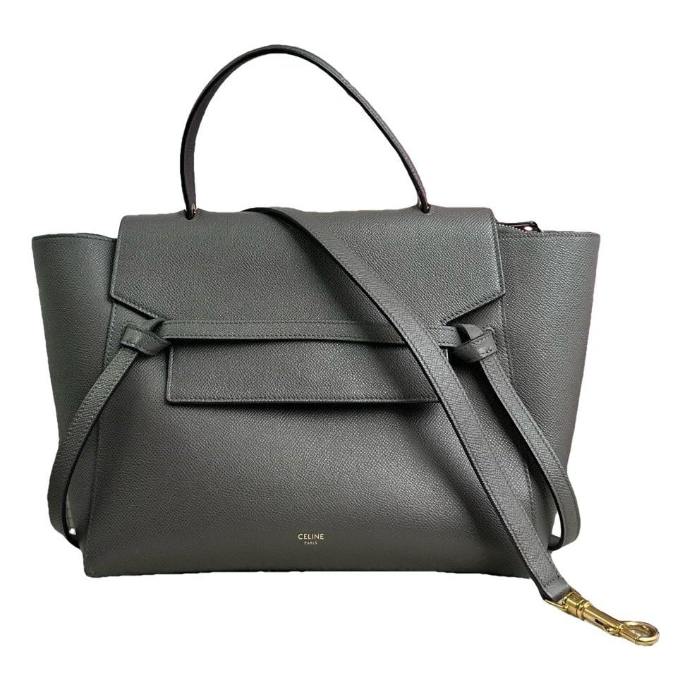 Belt leather handbag