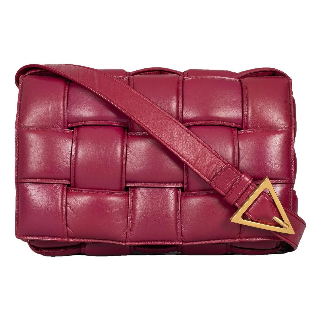 Cassette Padded leather handbag