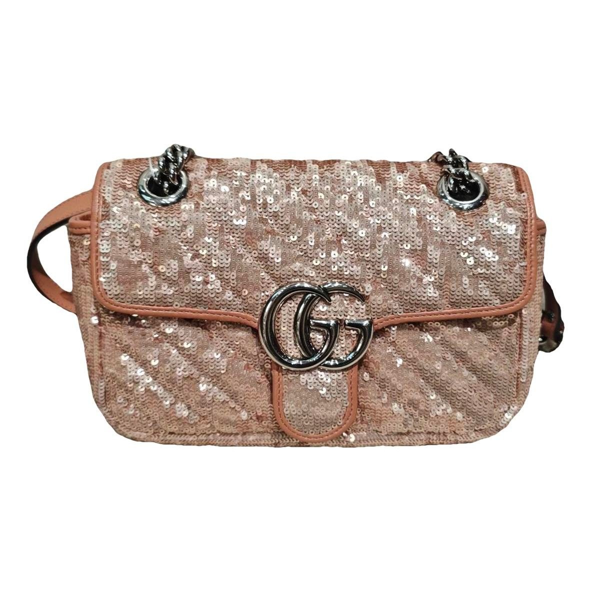 GG Marmont Flap leather crossbody bag