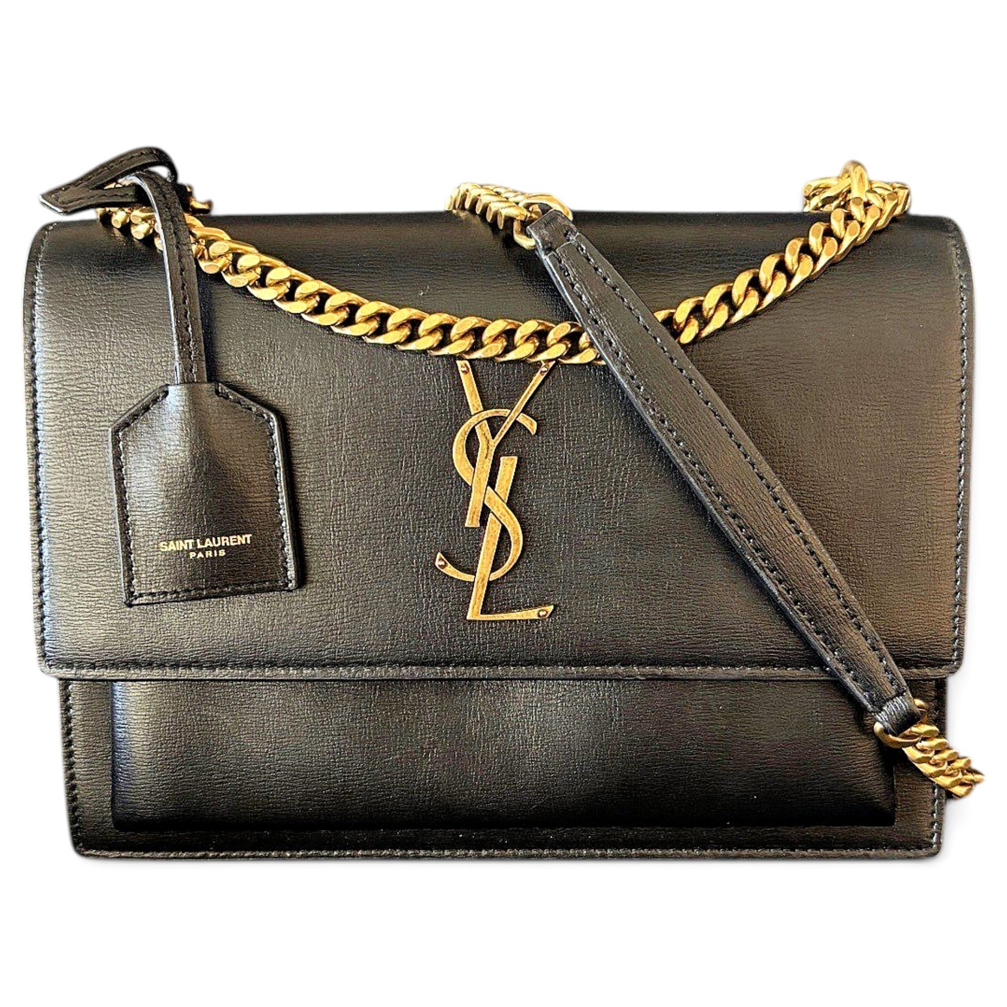 Sunset leather handbag