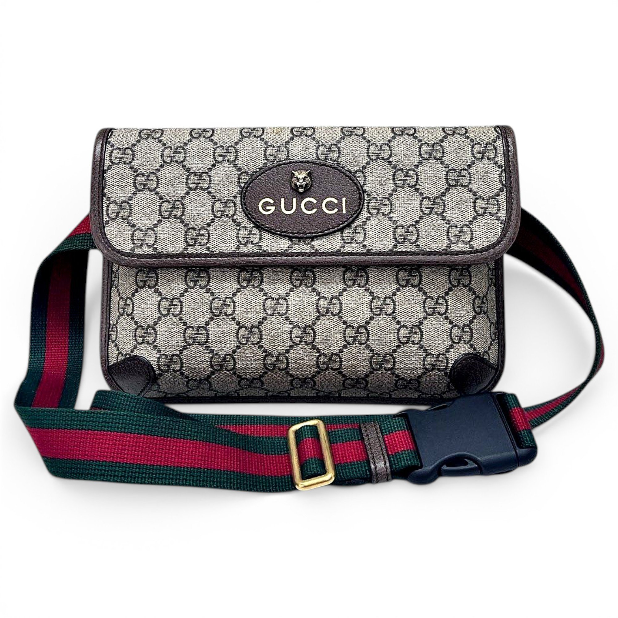 Ophidia GG Supreme leather handbag