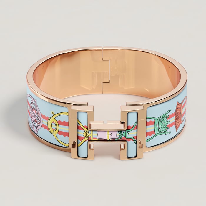 Aurore Clic Clac H Etriers Bracelet