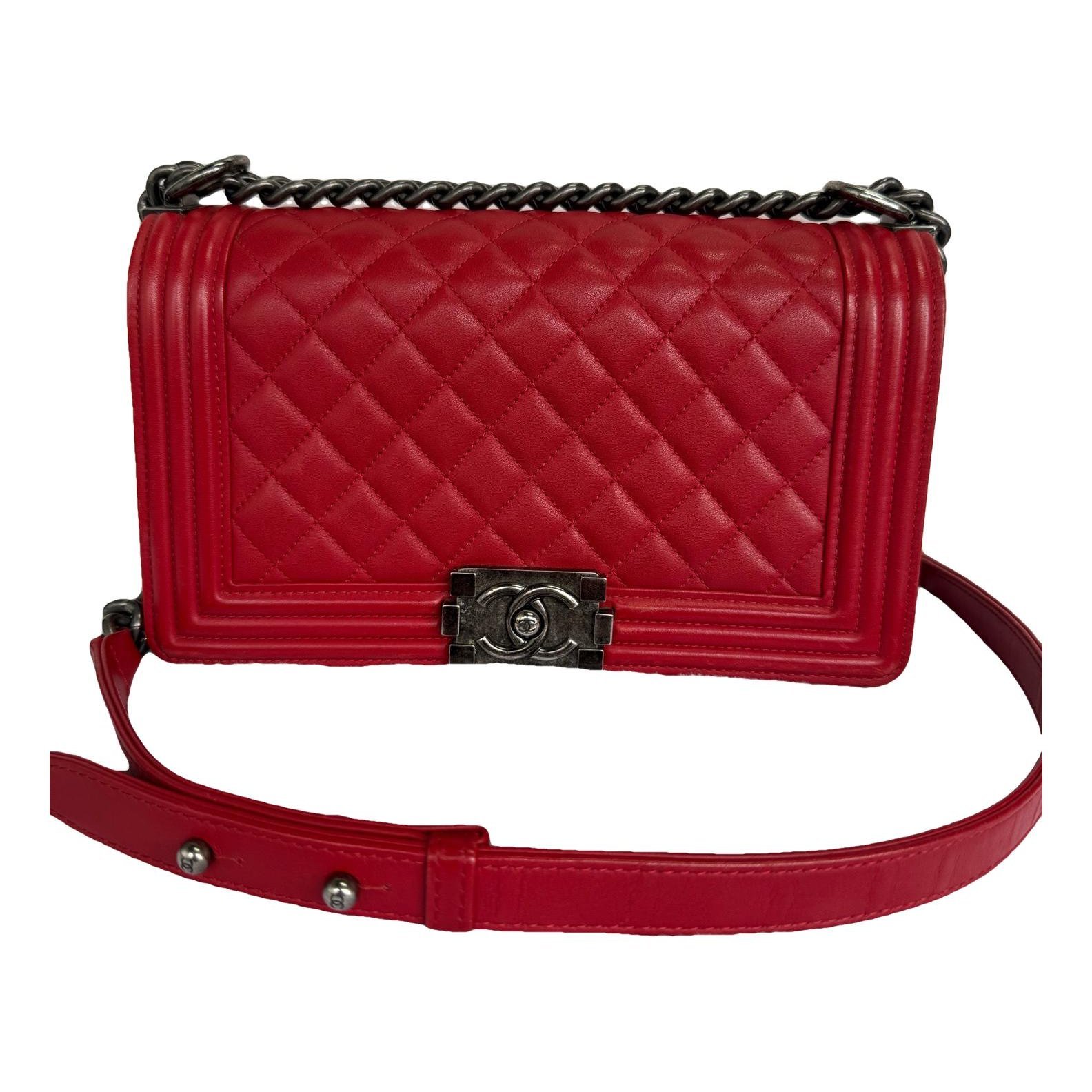 Boy leather handbag
