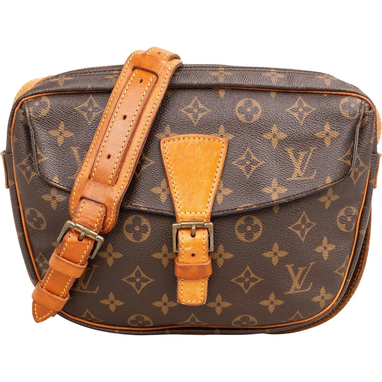 Jeune fille leather crossbody bag