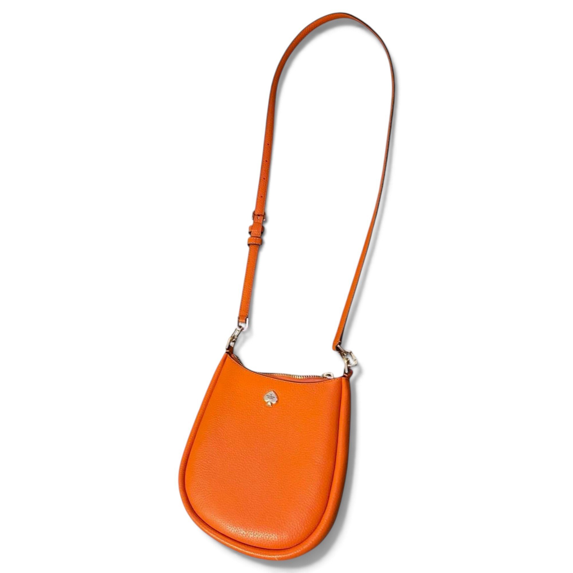 Halo leather crossbody bag